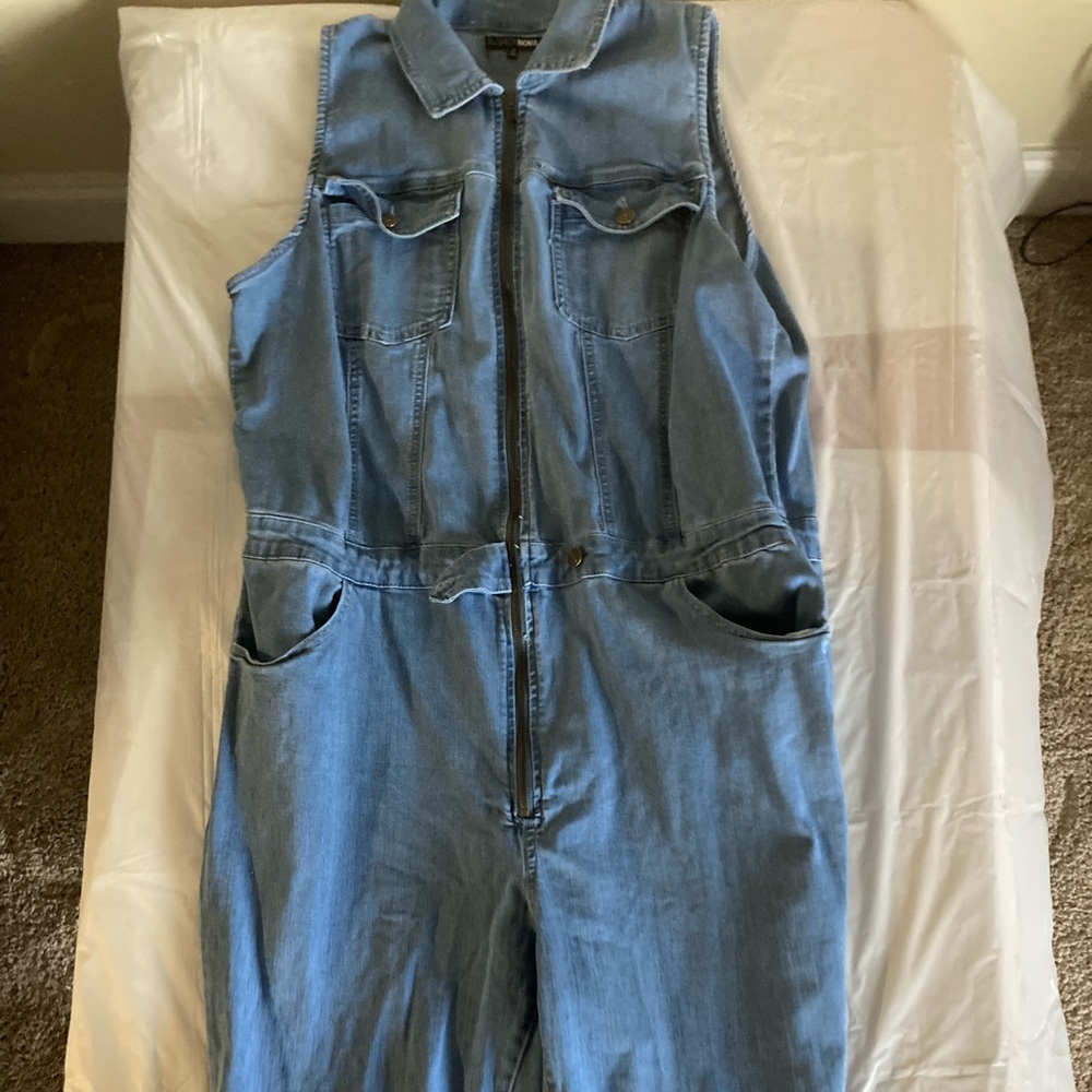 Denim jumpsuit